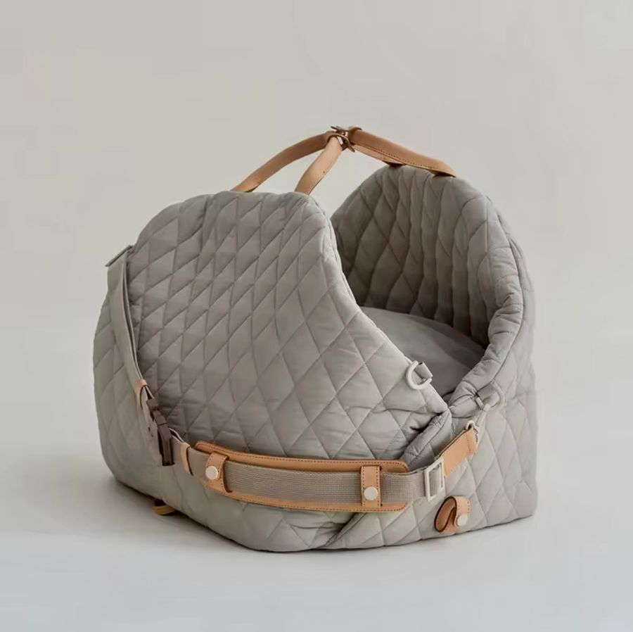 Gray 3-in-1 Pet Carrier