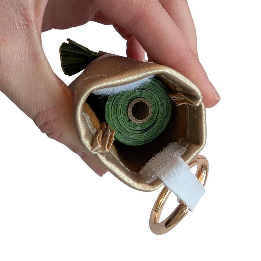Mocha Poop Bag Holder