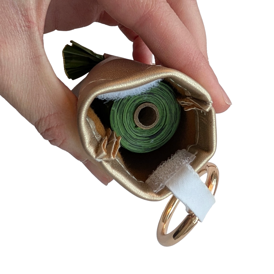 Copper Poop Bag Holder